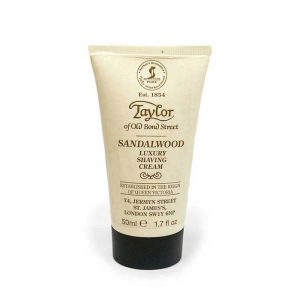 Taylor Of Old Bond Street crema de afeitar tubo sándalo 50ml