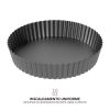 Molde para tarta acero pintado antiadherente 28×5,5 cm