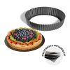 Molde para tarta acero pintado antiadherente 28×5,5 cm