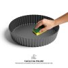 Molde para tarta acero pintado antiadherente 28×5,5 cm