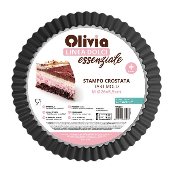 03477_stampo-crostata-antiaderente-26x55cm-acciaio-verniciato_1.jpg Molde para tarta acero pintado antiadherente 26×5,5 cm