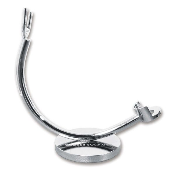 Soporte boker cromado para maquinilla de afeitar