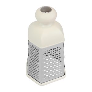 250808 model9 Rallador de cocina de acero inoxidable de 6 lados altura 22 cm