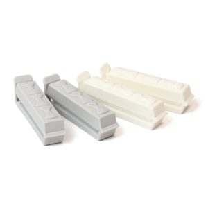 Clips para bolsas de comida 6,5×1,2 cm juego de 4