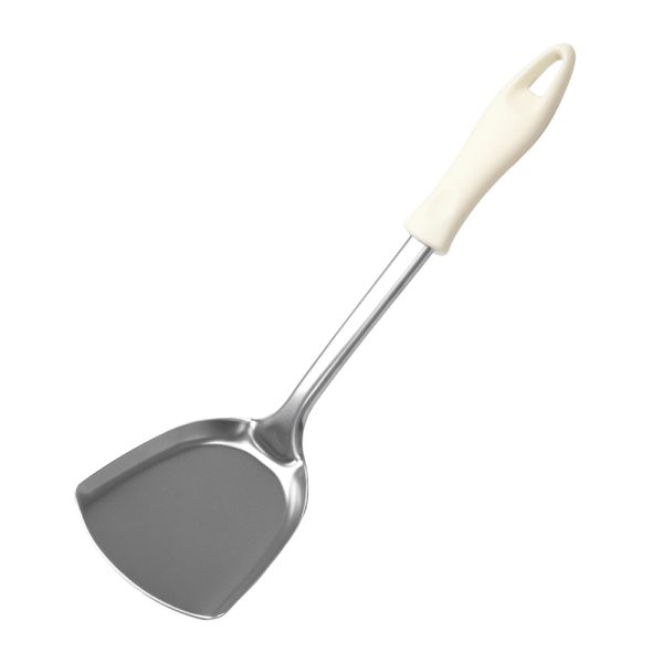 250811model7 Espátula de cocina acero inoxidable 31×9,7 cm