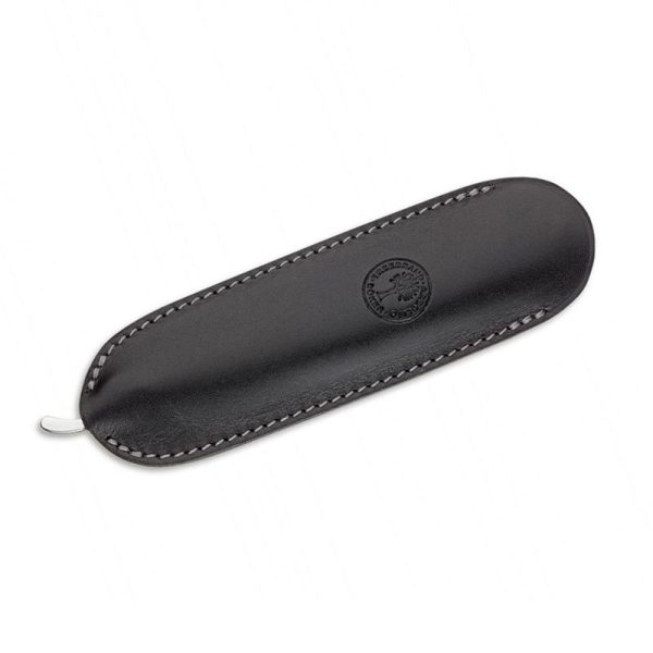090011.jpg Cartera boker de piel negra para navajas de afeitar