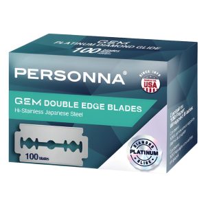 100 hojas de afeitar doble filo Personna GEM