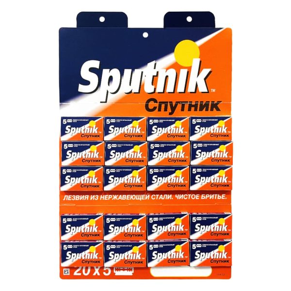 100-lamette-barba-sputnik.jpg 100 hojas de afeitar Gillette Sputnik