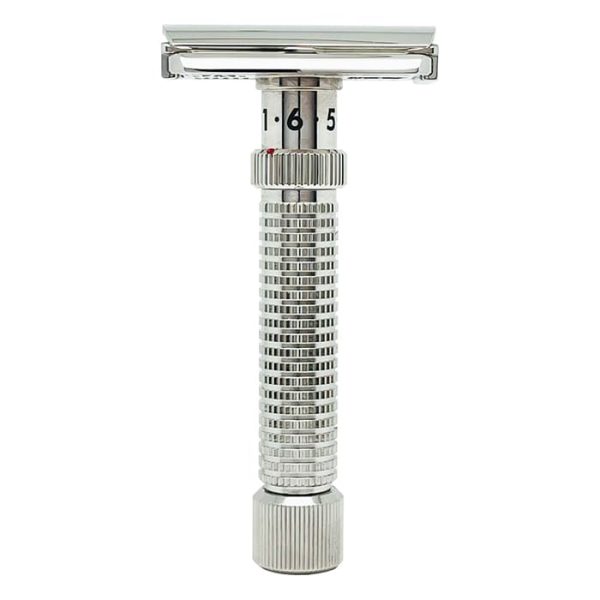 101R-rasoio-sicurezza-rex-supply.jpg Maquinilla de afeitar ajustable Rex Ambassador Deluxe Rodio- 101R