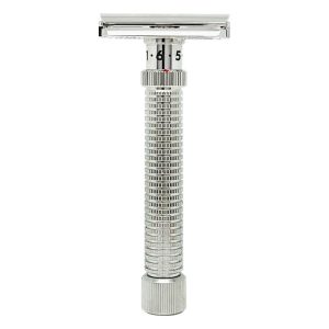 107R-rasoio-sicurezza-rex-supply.jpg Maquinilla de afeitar ajustable Rex Ambassador XL Deluxe Rodio- 107R