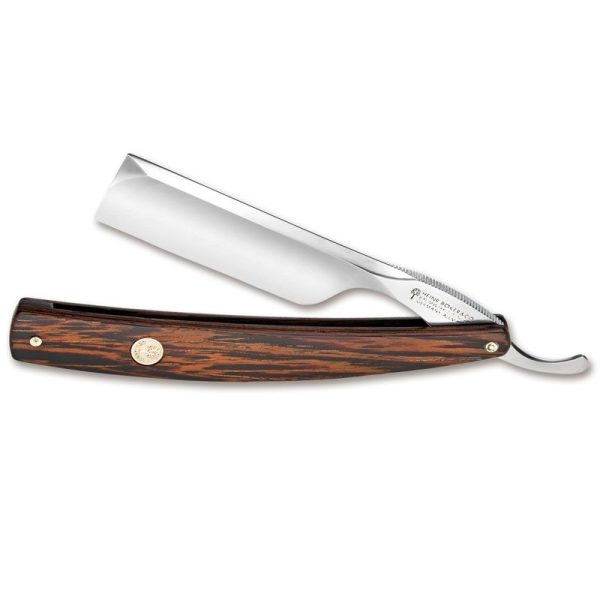 Navaja de afeitar Boker la célebre wengué 6/8 punta cuadrada
