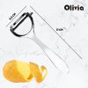 15463_pelaverdure-professionale-in-acciaio-inox-17cm-con-lama-rotante-da-65cm_1.jpg Pelador de verduras profesional acero inoxidable 17 cm con hoja giratoria de 6,5 cm