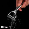 15463_pelaverdure-professionale-in-acciaio-inox-17cm-con-lama-rotante-da-65cm_3.jpg Pelador de verduras profesional acero inoxidable 17 cm con hoja giratoria de 6,5 cm