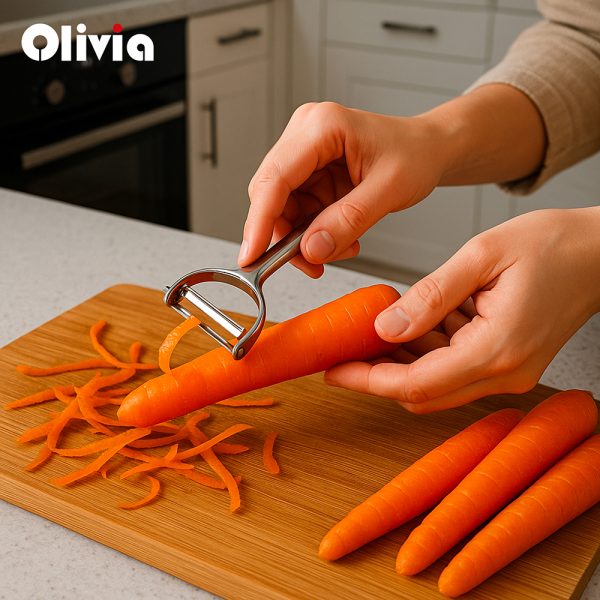 15463_pelaverdure-professionale-in-acciaio-inox-17cm-con-lama-rotante-da-65cm_5.jpg Pelador de verduras profesional acero inoxidable 17 cm con hoja giratoria de 6,5 cm