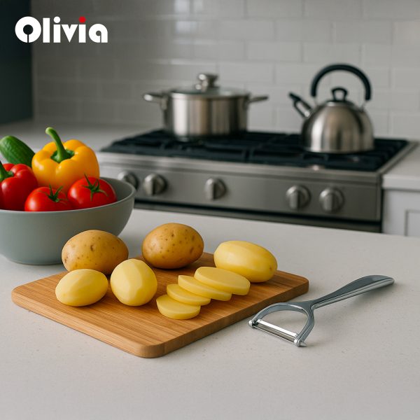 15463_pelaverdure-professionale-in-acciaio-inox-17cm-con-lama-rotante-da-65cm_6.jpg Pelador de verduras profesional acero inoxidable 17 cm con hoja giratoria de 6,5 cm