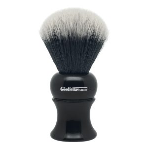 Brocha de afeitar sintética Smile de Goodfellas Black Noir