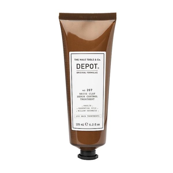 Depot 207 tratamiento control sebo arcilla blanca 125ml