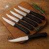 21176_coltello-bistecca-seghettato-in-acciaio-inox-6-pezzi-made-in-italy_1.jpg Juego de 6 cuchillos para carne dentados en acero inoxidable Made in Italy