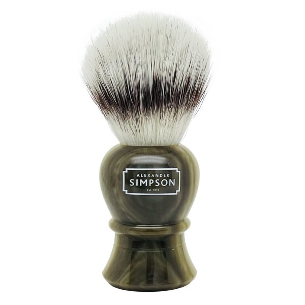 2190SL2-Simpson-pennello-da-barba-sintetico-da-viaggio-Islington-Faux-Horn-L.jpg Brocha de afeitar Simpson sintética Islington Faux Horn L