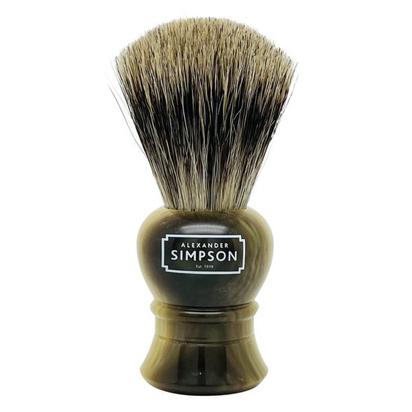 2233BS2-Simpson-pennello-da-barba-pure-badger-da-viaggio-Islington-Faux-Horn-S.jpg Brocha de afeitar Simpson Tejón puro Islington Faux Horn S