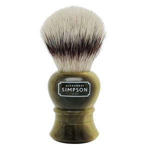 2233SS2-Simpson-pennello-da-barba-sintetico-da-viaggio-Islington-Faux-Horn-S.jpg Brocha de afeitar Simpson sintética Islington Faux Horn S
