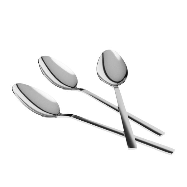 250725 model1 - 8 update Cuchara de mesa 21 cm en acero inoxidable 18 10 juego de 3