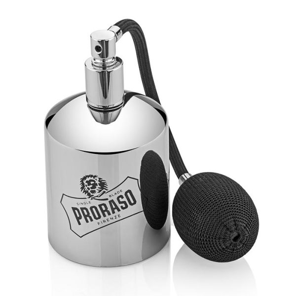 400275_vaporizer.jpg Vaporizador Proraso de metal cromado y cristal con bomba pulverizadora