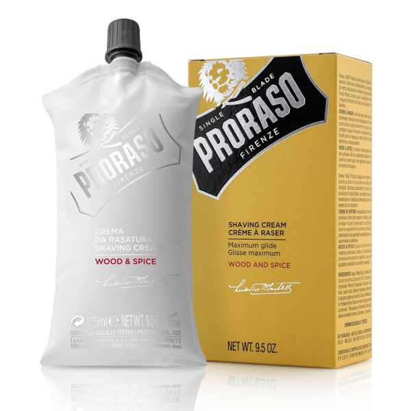 Proraso crema de afeitar monopala madera y especias 275ml