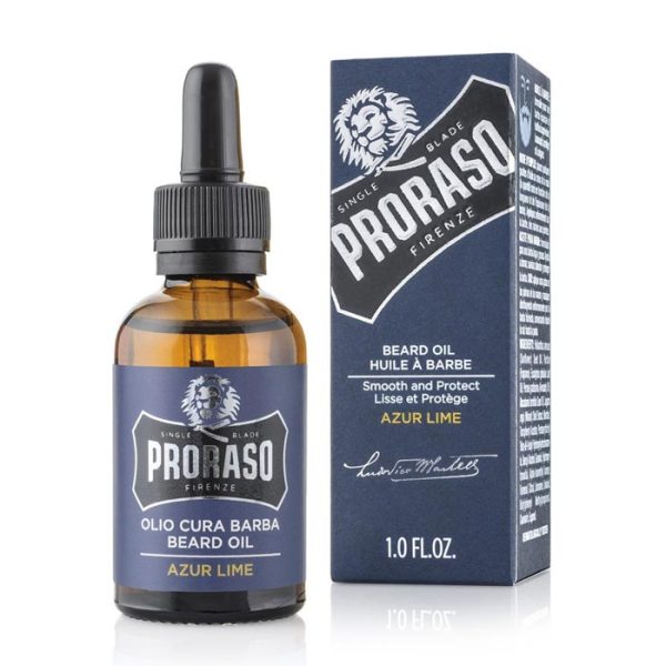 Proraso aceite para barba lima azul 30ml