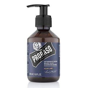Proraso champú barba lima azul 200ml