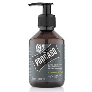 Proraso champú barba ciprés y vetyver 200ml