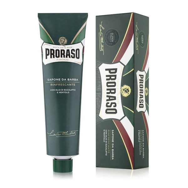 400910_tubo_verde.jpg Jabón de afeitar Proraso en tubo verde 150ml