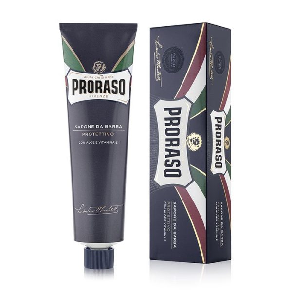 400913_tubo_blu.jpg Jabón de afeitar Proraso en tubo azul 150ml