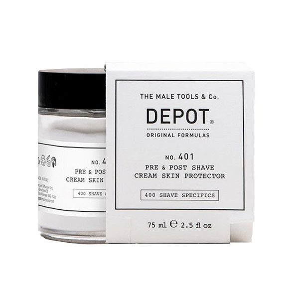 401.jpg Depot 401 crema pre y post afeitado protector cutáneo 75ml