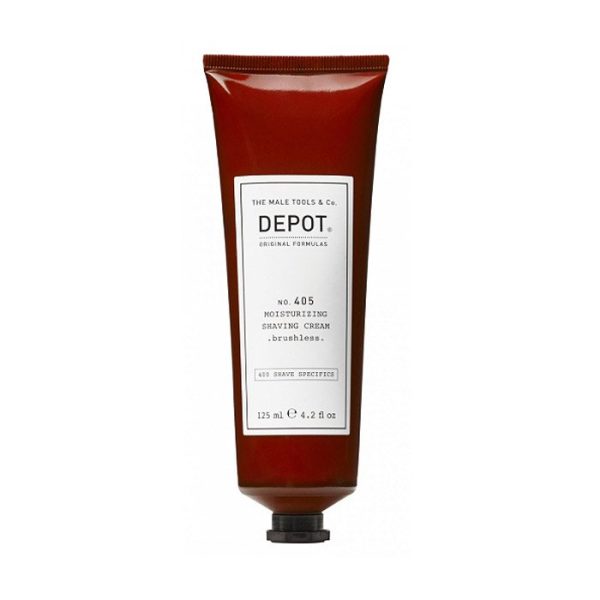Depot 405 crema de afeitar hidratante sin escobillas 125ml