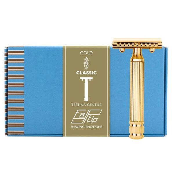 Maquinilla de afeitar Fatip grande gold classic peine cerrado suave