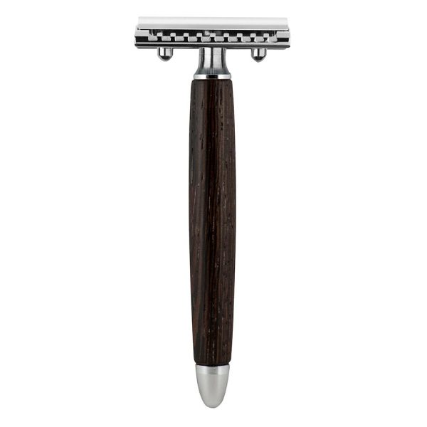 42132-2-1-1.jpg Maquinilla de afeitar Fatip madera wengué peine cerrado suave