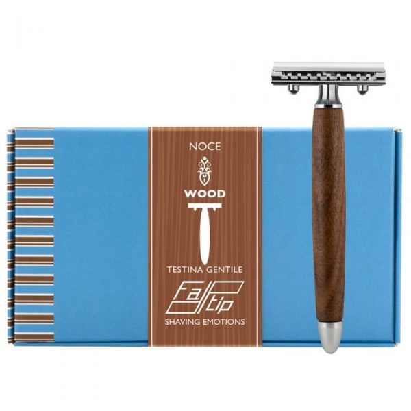 42134b-3-e1491654309875.jpg Maquinilla de afeitar Fatip madera de nogal peine cerrado suave