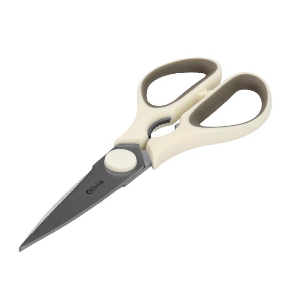 Tijeras de cocina con abrebotellas hojas de acero inoxidable 22×8 cm