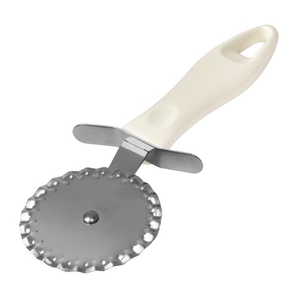 250801 mode11 Cortador de rueda de repostería en acero inoxidable 21,6 cm