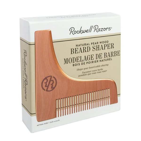 Rockwell Barba Shaper madera de peral natural