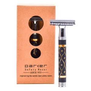 Maquinilla de afeitar Parker 65R con protección cerrada