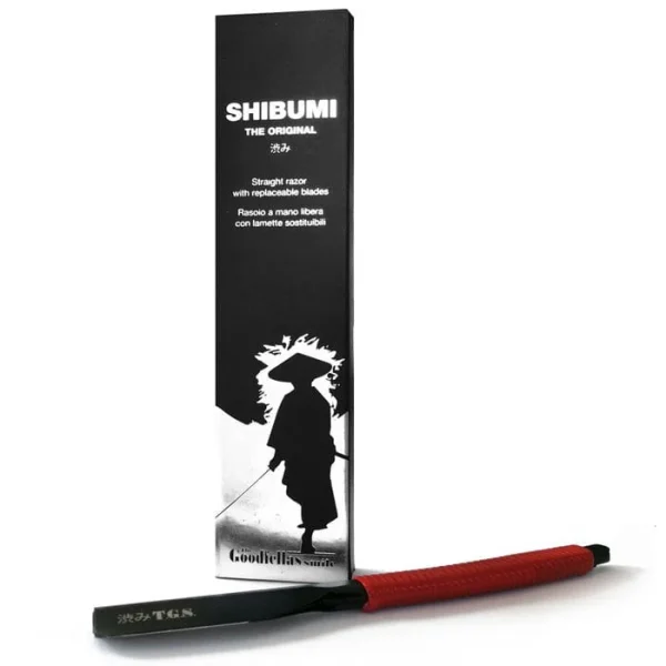 La maquinilla de afeitar shibumi de Goodfellas' smile estilo japonés con hojas reemplazables