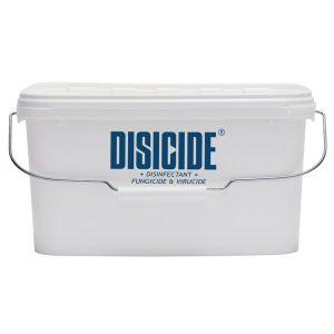 Contenedor cubeta disicida para liquido desinfectante 4lt