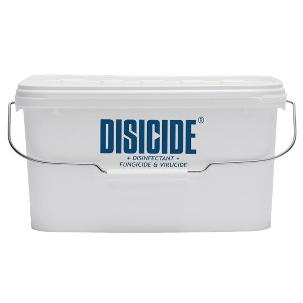 Contenedor cubeta disicida para liquido desinfectante 4lt