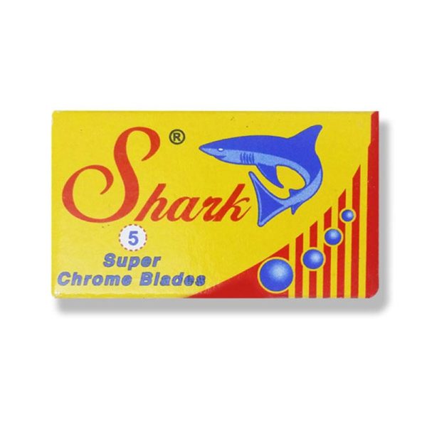 5 láminas de barba Shark Super Chrome