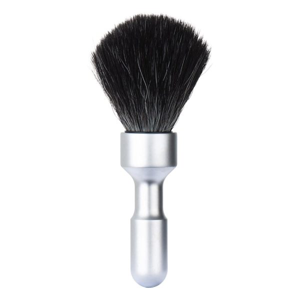 81153_pennello-barba-sintetito-nero-futur-matt-chrome-merkur.jpg Brocha de afeitar Merkur sintética Black Futur cromo mate