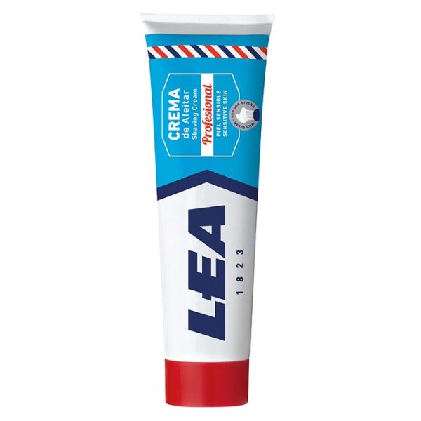 Crema de afeitar Lea en tubo profesional tamaño 250gr