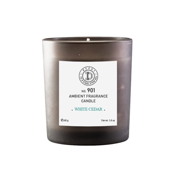 901_CANDLE_WHITECEDAR.jpg Depot 901 vela aromática ambiental 160gr