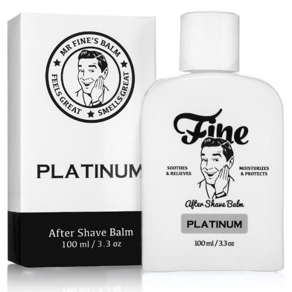 Bálsamo fino para después del afeitado Platinum 100ml